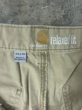Carhartt relaxed fit work pants
