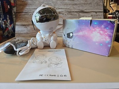 Astronaut Galaxy Projector Star Projector Galaxy Night Light Space Buddy Proj...