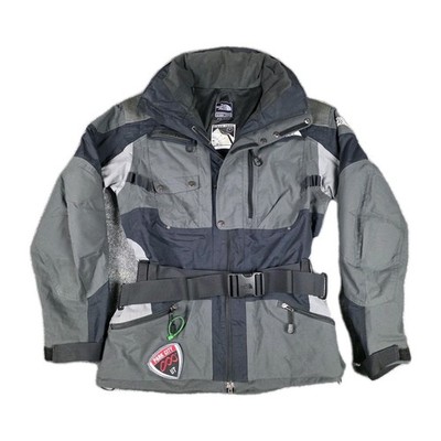 VTG THE NORTH FACE STEEP TECH MENS JACKET Medium BLACK Park City UT *