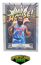 2020-21 Donruss Optic #12 James Harden My House Holo