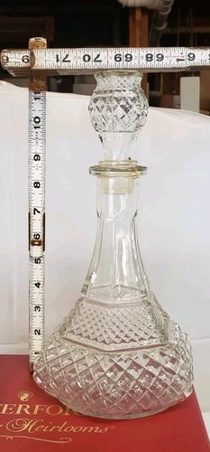 Vintage Anchor Hocking WEXFORD Ships Decanter and stopper MC3