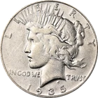 1935-S Peace Dollar