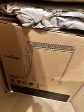 Electric Quiet Micathermic Space Heater 2KW, w Thermostat, Portable, Indoor Use