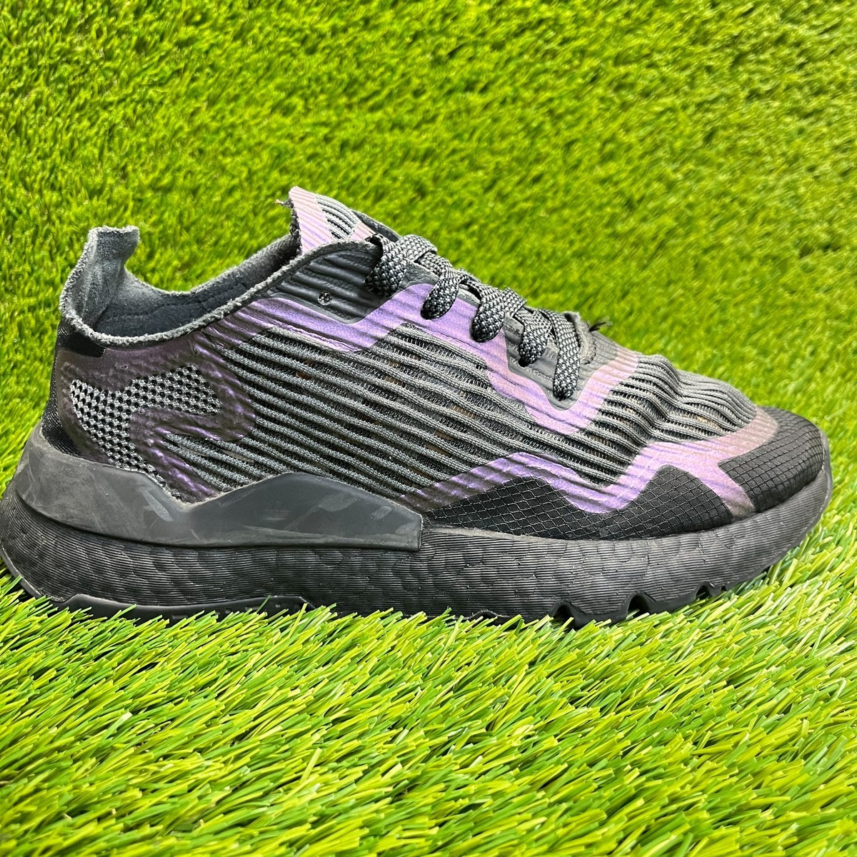 Adidas Nite Jogger Fluid Light Mens Size Black Athletic Running Shoes  Sneakers