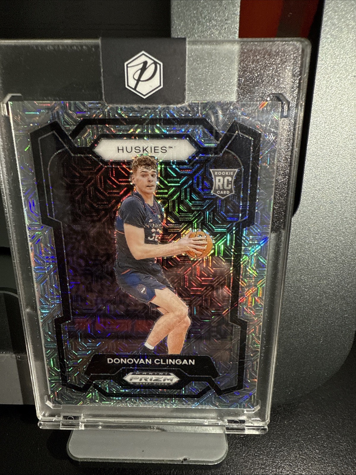 2024 Panini Prizm Draft Picks - Donovan Clingan #95 Mojo Prizm /25 (RC)