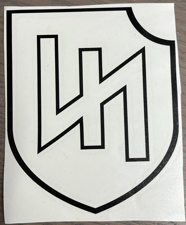 DAS REICH PANZER DIVISION WW2 WWII Elite Div German Vinyl decal Sticker ...