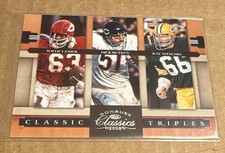 2008 Donruss Classics - Classic Triples Dick Butkus, Willie Lanier, Ray Nitschke