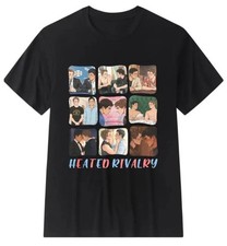 Heated Rivalry Sweet Racing Characters T-Shirt Hockey Nine-grid