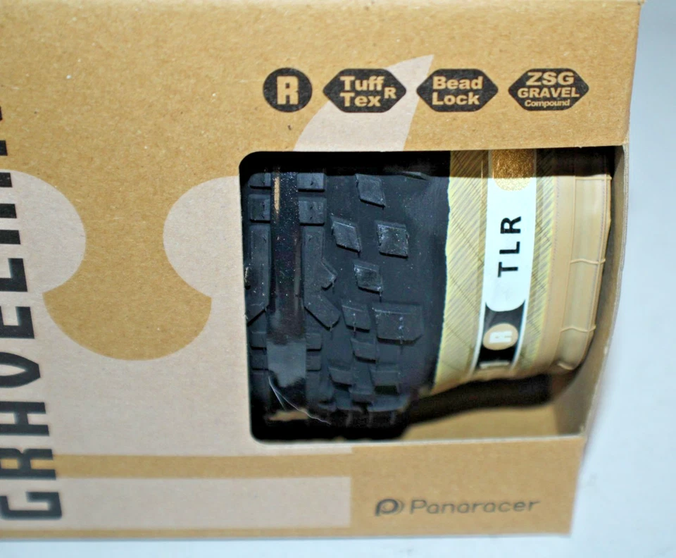 2024 Panaracer GravelKing X1 R 700x45 Brown Tubeless Knobby Gravel Tuff-Tex Race - Image 3 of 4