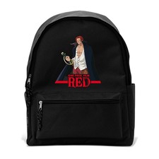 One Piece Rucksack Shanks Film Red Anime Backpack Schultasche Manga Pirat