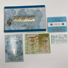 1998 Lilith Fair Original Program, Ticket Stub, Binoculars, Other