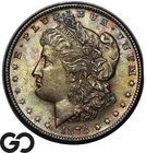 1878-S Morgan Silver Dollar Coin, Nice Toner, BU++