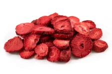 Organic Freeze-Dried Sliced Strawberries 100g-8kg (Sussex Wholefoods)
