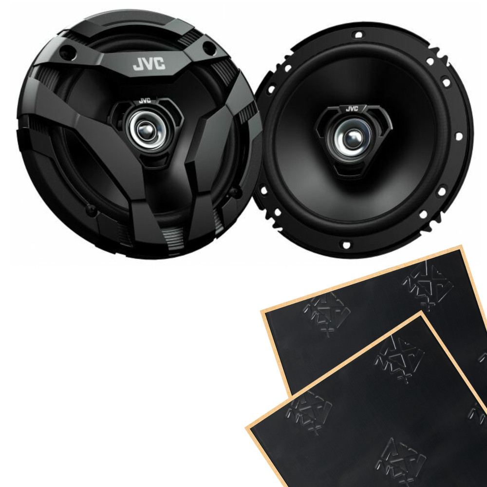 2-полосные 4-омные коаксиальные динамики JVC CS-DF620 серии 65 DF с функцией демпфирования звука 1239000₽