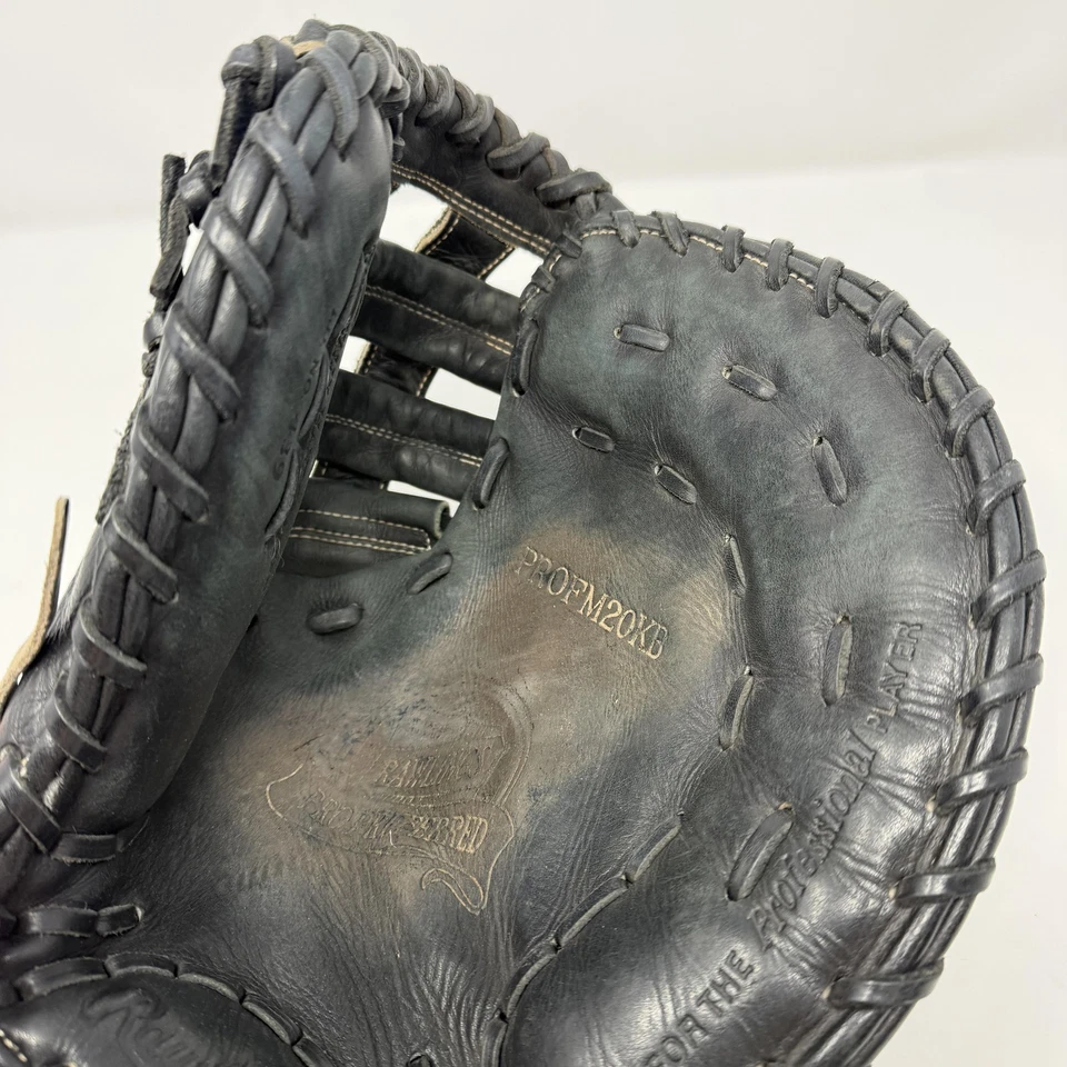 Rawlings PROFM20KB Pro Preferred First Base Mitt Black Leather Baseball Glove - Image 2 of 4