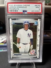2020 Bowman Chrome Prospects Jasson Dominguez #BCP-8 PSA 9 MINT