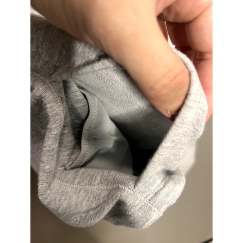 Athleta Girl Bounce Gray Sweatshirt Top Size S Pocket Workout Comfy Casual - Picture 11 of 16