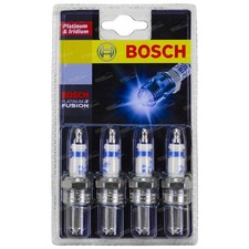 Bosch Spark Plug 4cyl Set for Mazda 6 GG GY 2.3L L3 2002~2007 2261cc Engine