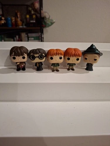 Lot of 5 Harry Potter 2020 FUNKO Pocket Pop! Mini Vinyl Figures Advent