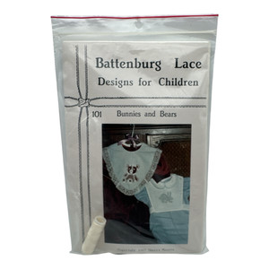 Battenburg Lace Designs for Children Bunnies & Bears Sherry Maupin 1987
