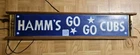 Vintage Hamm’s Beer Go Go Cubs Lighted Sign Price Brothers Chicago - Rare 1960s