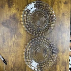 Anchor Hocking Bubble Glass Blue Dinner Plate Set Of Two