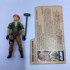 GI Joe  1985 "Tollbooth" with  File card (AS PICTURED)