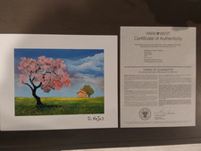 David Najar | “Rural Home” Lithograph, Park West Gallery with COA spot varnish