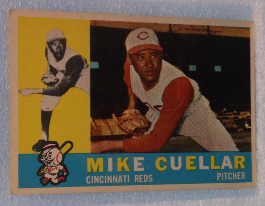 Mike Cuellar #398 Baseball Cards 1960 Topps trading card — raw and PSA graded price guide