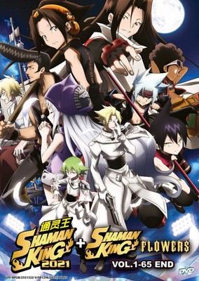 SHAMAN KING 2021 + SHAMAN KING FLOWERS - ANIME TV DVD (1-65 EPS) SHIP FROM US