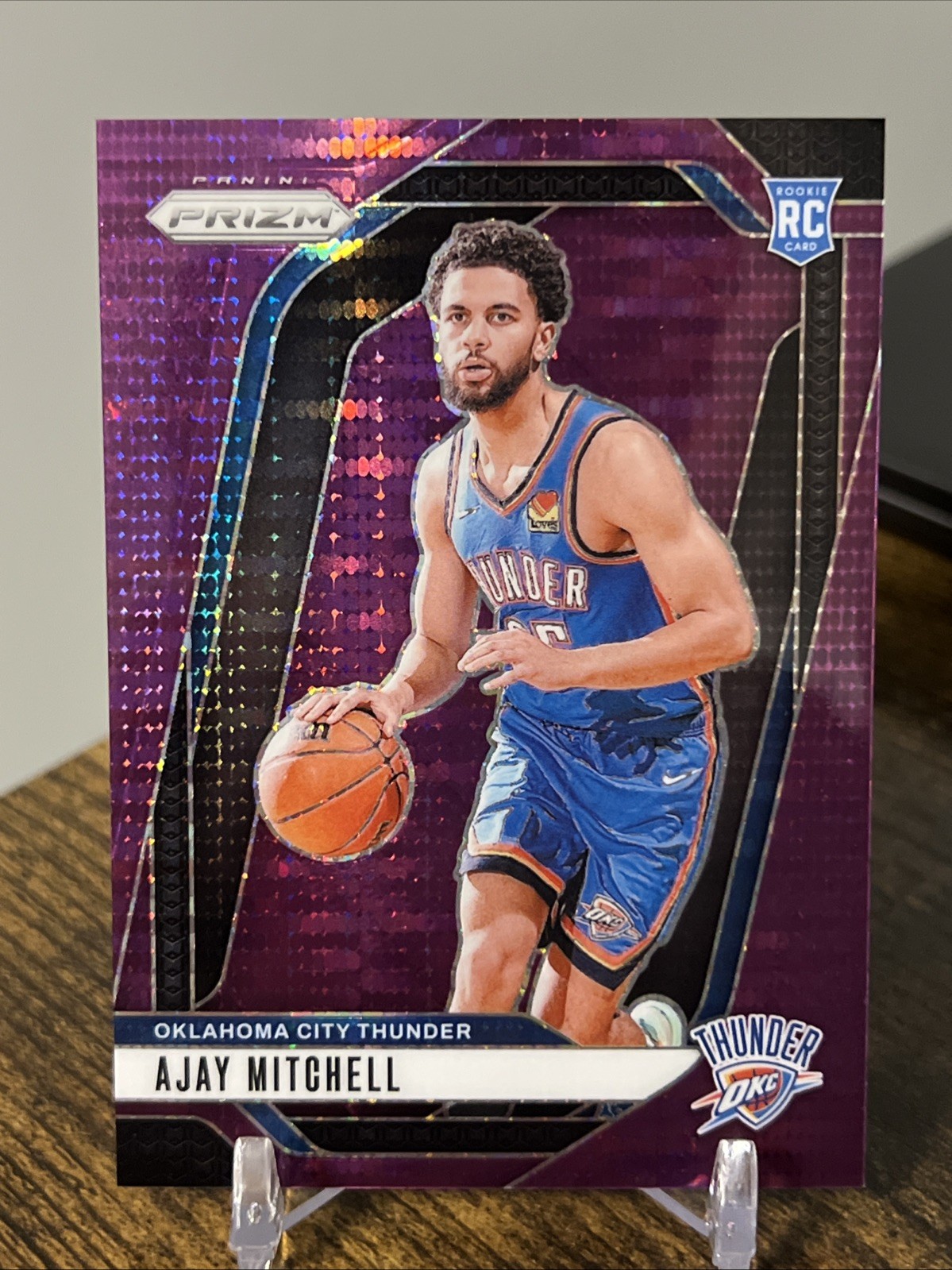 2024 Ajay Mitchell Prizm #226 Purple Pulsar Prizm /35 RC Thunder