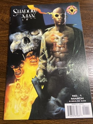 Shadowman (Vol. 2) #1A VF; Acclaim | Connecting Variant - w/Bag+Board