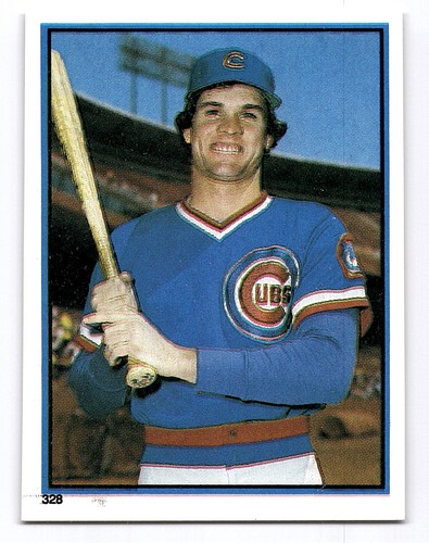 Ryne Sandberg #328 1983 Topps Stickers card