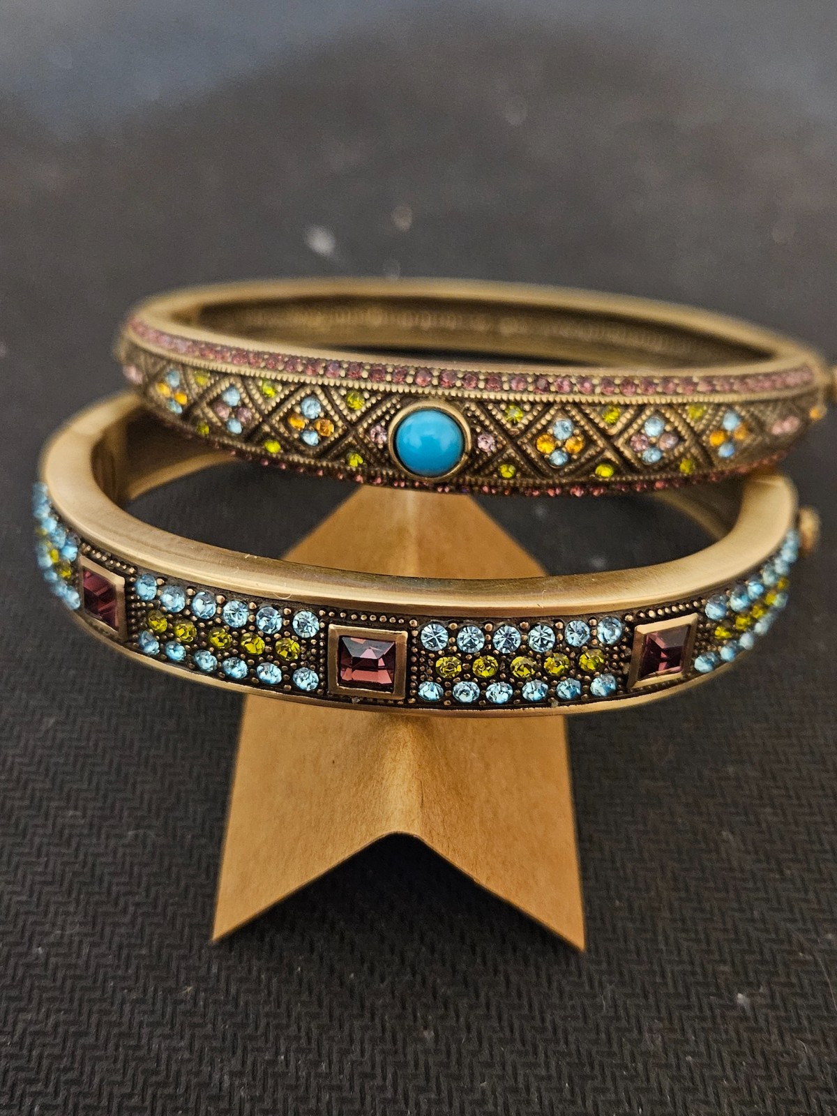 Heidi Daus "Conscious Coupling" Stackable Bangles - image 2