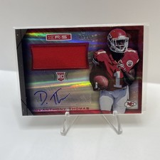 2014 Panini Rookies And Stars DeAnthony Thomas RPA 49/99. Chiefs