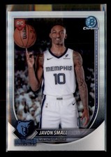 2025/26 Bowman Chrome #BRR-46 Javon Small Red Rookie Variation The BallCap Exec