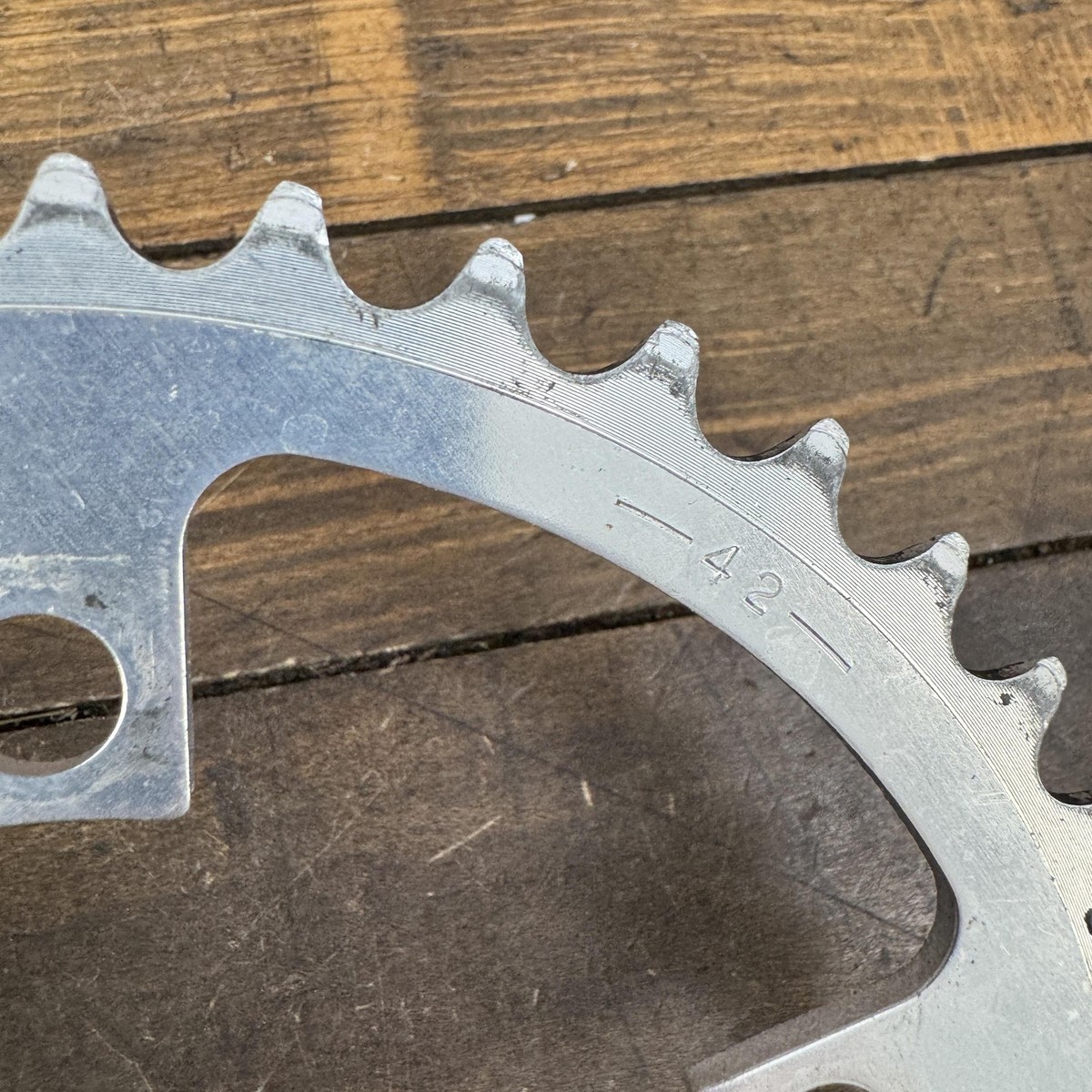 Vintage SR 42T Chainring Silver 5-Arm 110 BCD BMX MTB SR 341 42
