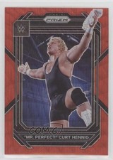 2023 Panini Prizm WWE Ruby Wave Prizm Mr Perfect Curt Hennig #109 13wb