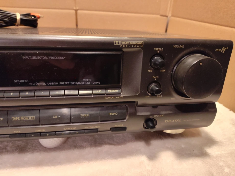 Technics SA-GX490 AV Receiver Digital  AM FM Tuner Stereo Phono, Tested ✓ - Image 3 of 4