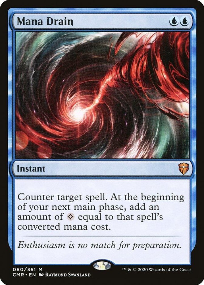 Mana Drain - 80 - NM Commander Legends (CMR)