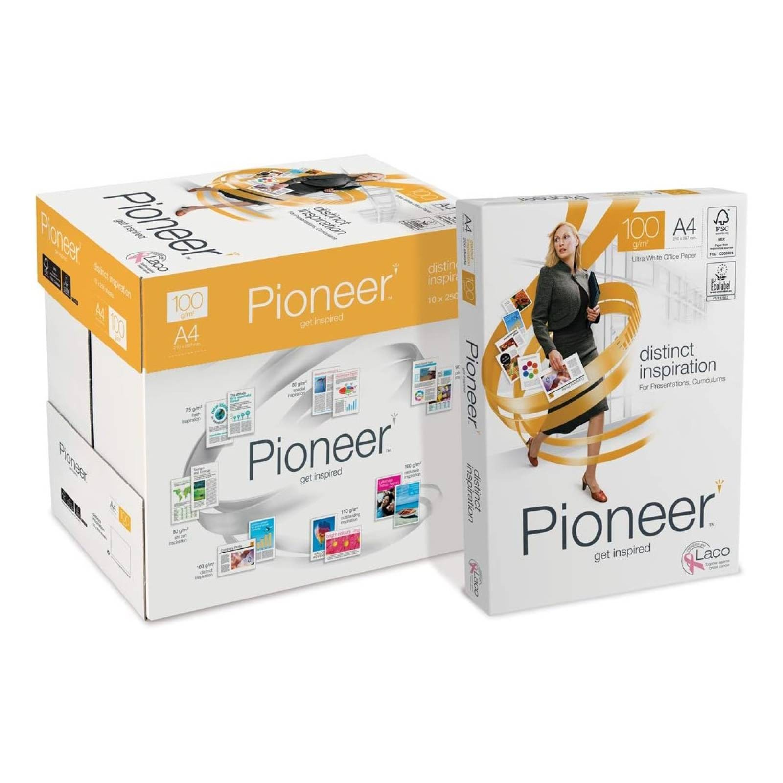 Pioneer A4 Copier Paper (100gsm) - 2500 Sheets (10 Packs) - Image 2