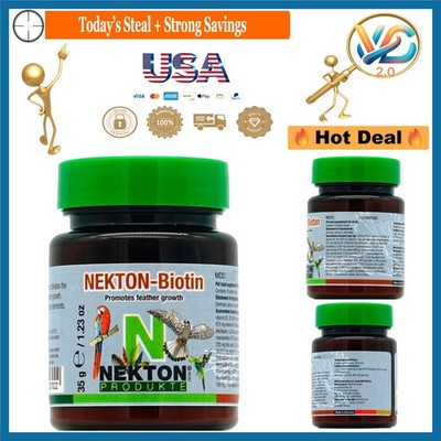 Feathering Bird Supplement 35g Biotin for Healthy Plumage Support