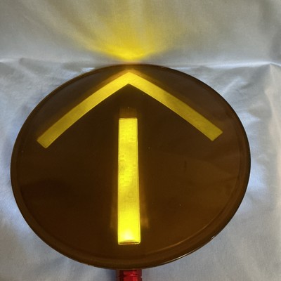 VTG 12  Yellow Kopp Directional Traffic Signal Light  TL-1200-5 Made In USA