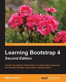 Learning Bootstrap 4 - Second Edition von Lambert, ... | Buch | Zustand sehr gut