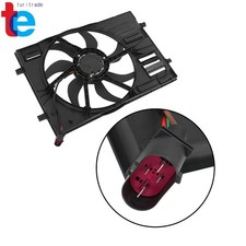 Radiator Cooling Fan Assembly 5q0121203cl For Vw Volkswagen Golf Audi A3 Radiator Cooling Fan Assembly 5q0121203cl For Vw Volkswagen Golf Audi A3