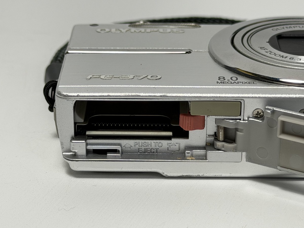 Olympus FE FE-370 8.0MP Digital Camera - Silver for sale online | eBay