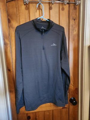 Paradox Mens Size XL 1/4 zip Pullover Base Layer Shirt Jacket Pullover Top. 
