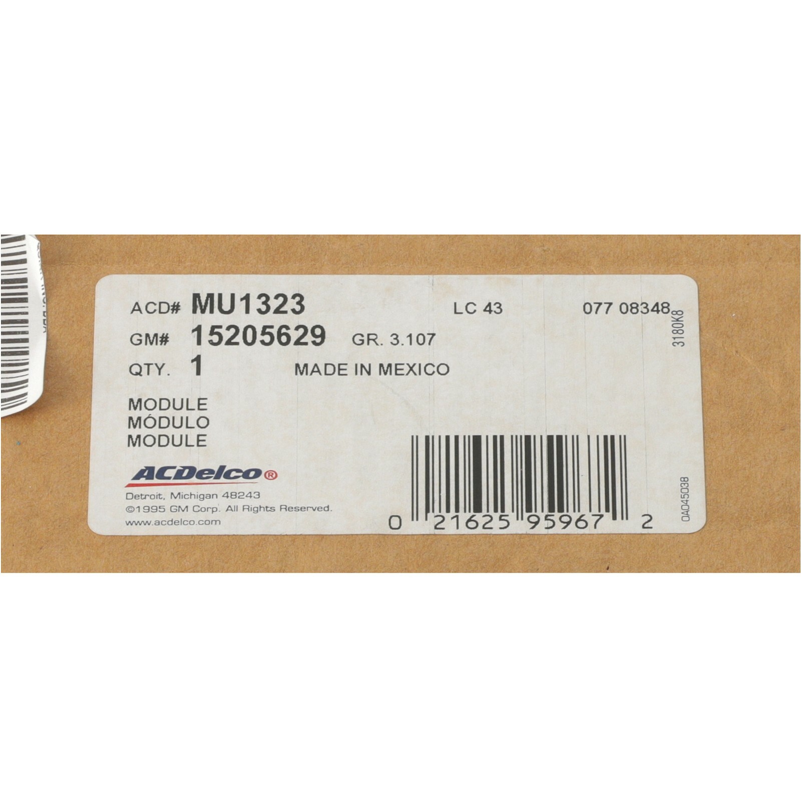 Genuine GM 2003 Chevrolet GMC Suburban Yukon Front Fuel Pump 