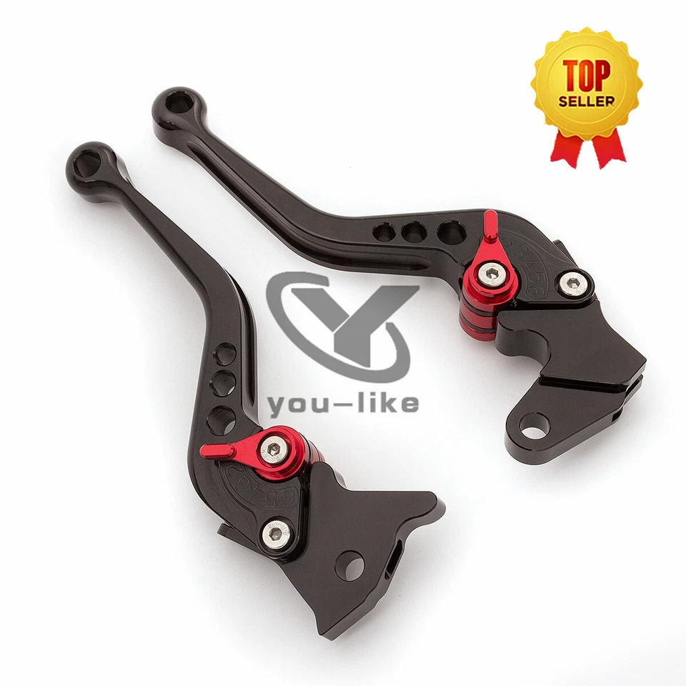 FXCNC CNC Short Brake Clutch Levers For Aprilia RST1000 FUTURA RSV MILLE/R Pair - Image 4 of 4