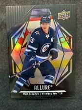 22-23 UD Allure Hockey Black Rainbow 51 Mark Scheifele